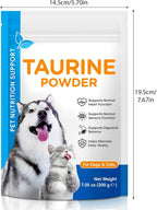 Taurine for Cats & Dogs - High Purity Taurine Powder for All Life Stages - 200 Servings - 1000mg per Serving - Unscented - Supports Heart & Vision - 7.05 oz (200g) - Image 9