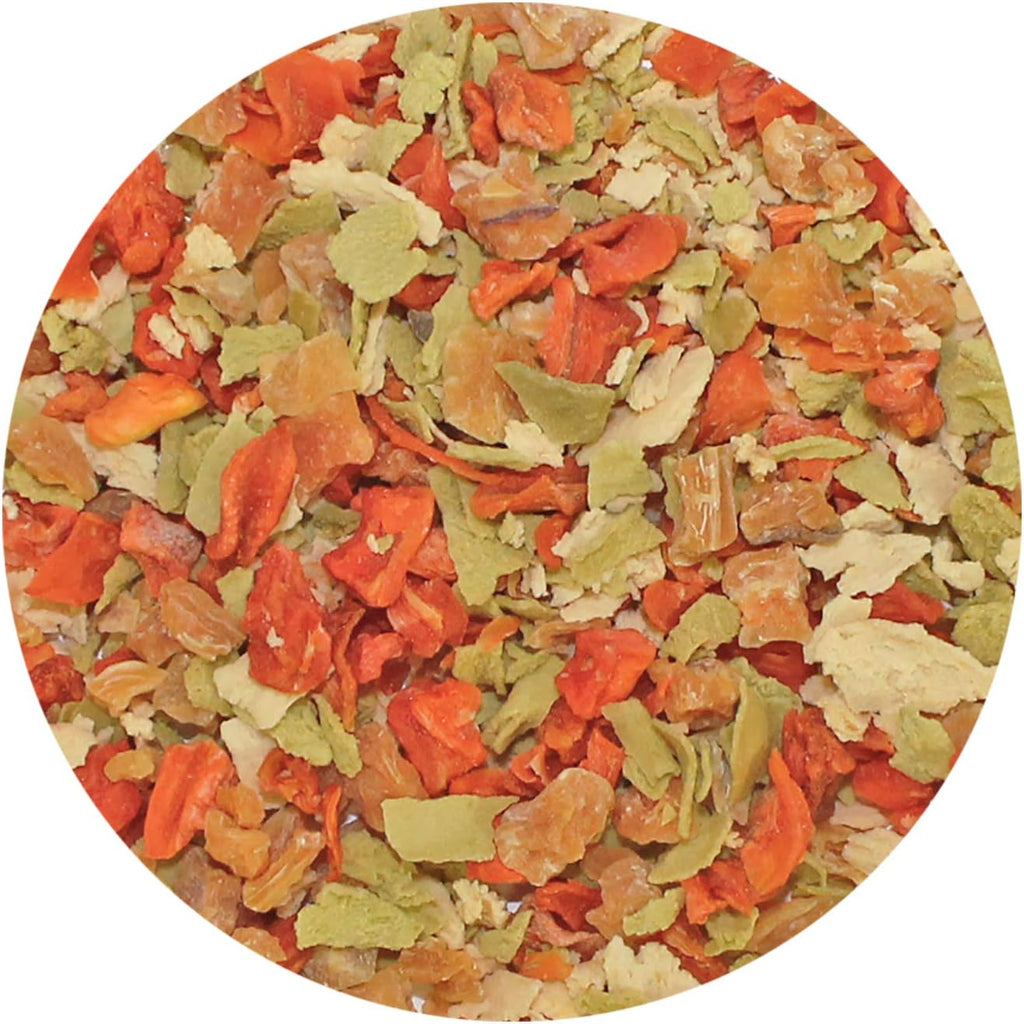 Small animal foraging toy filled with vegetable blend treat