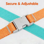 Quick release buckle closure on comfortable easy wear cat vest