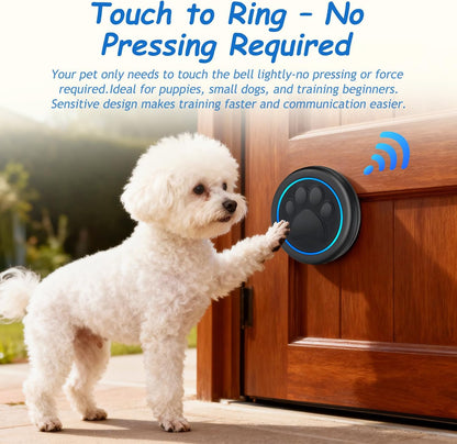 Paw friendly design dog training doorbell