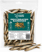3.5oz Dehydrated Anchovies Fish Sprats for Dogs, 100% Natural Single-Ingredient Fish Treat, High-Protein, Grain-Free Dog Treat Dry Fish Healthy Crunchy Pet Treats 100g - Image 10