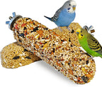 2PCS Parakeet Treat,Natural Parrots Treat Sticks,Vegetable & Grain Flavor Crunch Sticks,Bird Treats for Cockatiel Budgies Lovebirds Canary Conure Finches - Image 10