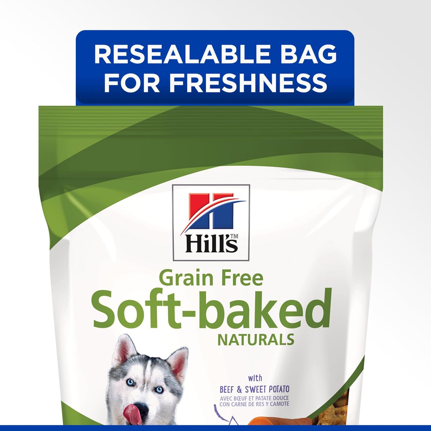 Hill's pet nutrition healthy beef treats for sensitive dogs.
