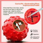 Textured rubber surface of Zhierde dog chew toy for teeth cleaning