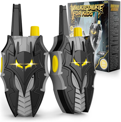 DEOZHANG bat walkie talkies for kids front view showing spaceship design
