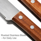 FAQQI fine blade body grooming knife for dogs side angle