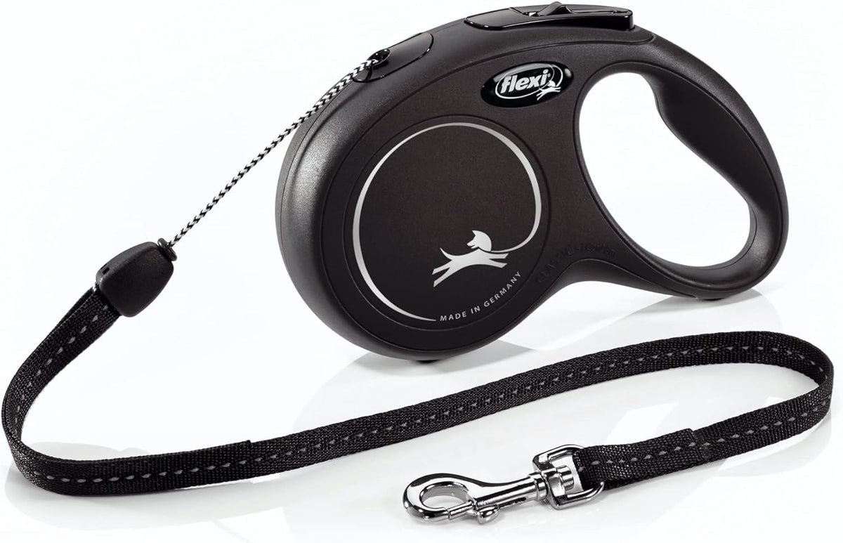 FLEXI Classic Cord Retractable Dog Leash for Small Dogs up to 26 lbs. - 16 ft., Blue | Tangle-Free Cord Design with One-Handed Brake, Pause, Lock|German Quality Product - Image 11