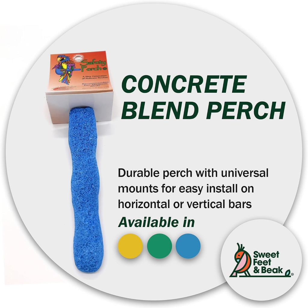 Sweet Feet and Beak Comfort Grip Safety Bird Perch, X-Large Pedicure Perch - Image 7