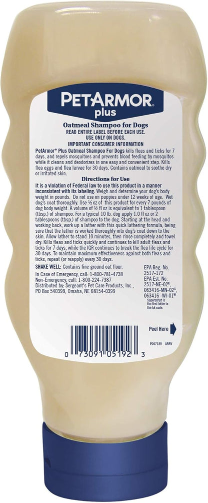 PetArmor Plus Flea and Tick Shampoo for Cats, Kills and Prevents Against Fleas and Ticks, Spring Freesia Scent, 12 fl. oz. - Image 9