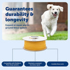 PetSafe 20 gauge copper containment wire close up of premium build quality