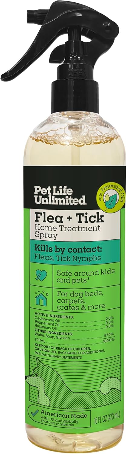 Pet Life Unlimited Natural Flea & Tick Gel Shampoo for Dogs, 16 oz, Plant-Based Prevention & Treatment for Fleas, Ticks & Eggs, Soothes Itchy Skin, Cleans & Conditions Coat - Image 11