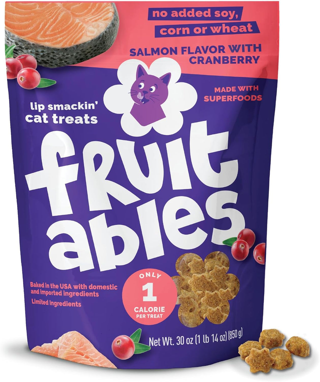 Fruitables Cat Treats, Healthy Treats For Cats, Low Calorie and Packed with Protein, Crunchy Biscuits, No Wheat, Corn or Soy, Made with Real Tuna and Pumpkin, 2.5oz - Image 13