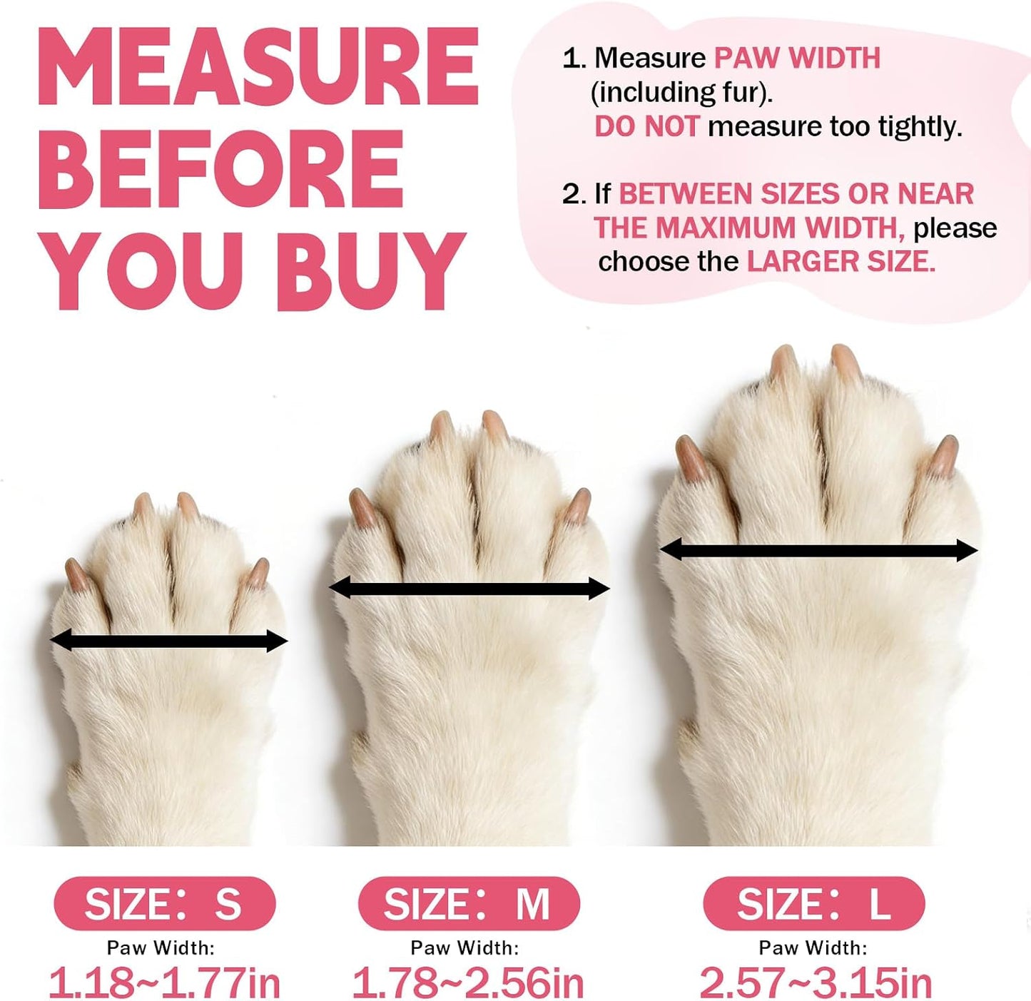 Furrtripsy paw protectors in small size packaging