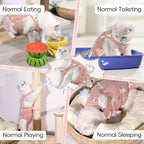 Purrpurrpets feline spay wound protector comfortable alternative to traditional plastic cone