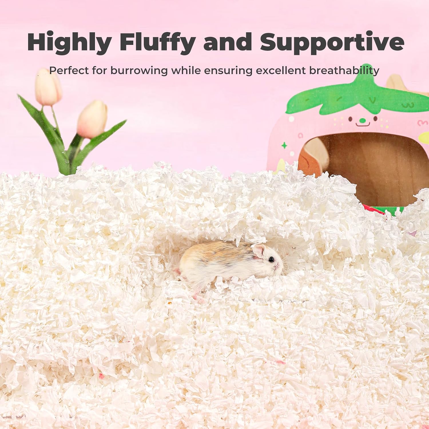Side view of Mini&Moe 50L bedding bag showing features