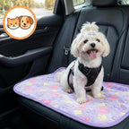 Moheaaei fluffy pet blankets assortment close up showing the soft fabric texture
