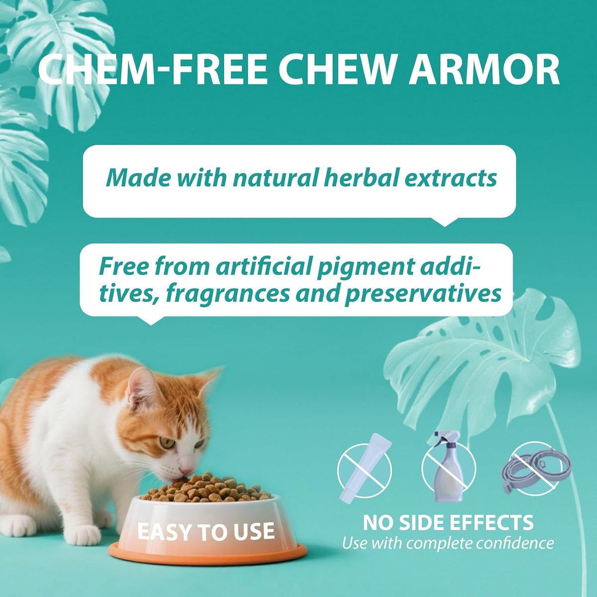 Ueowjet cat health supplement for skin and coat support