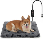 Pet Heating Pad for Cats and Dogs, Heated Cat Bed & Dog Heating Pad with 5 Temperature Levels, Waterproof Heated Pet Mat with Timer, Auto Power-Off and Chew Resistant Cord, 20'' x 16'' - Image 13