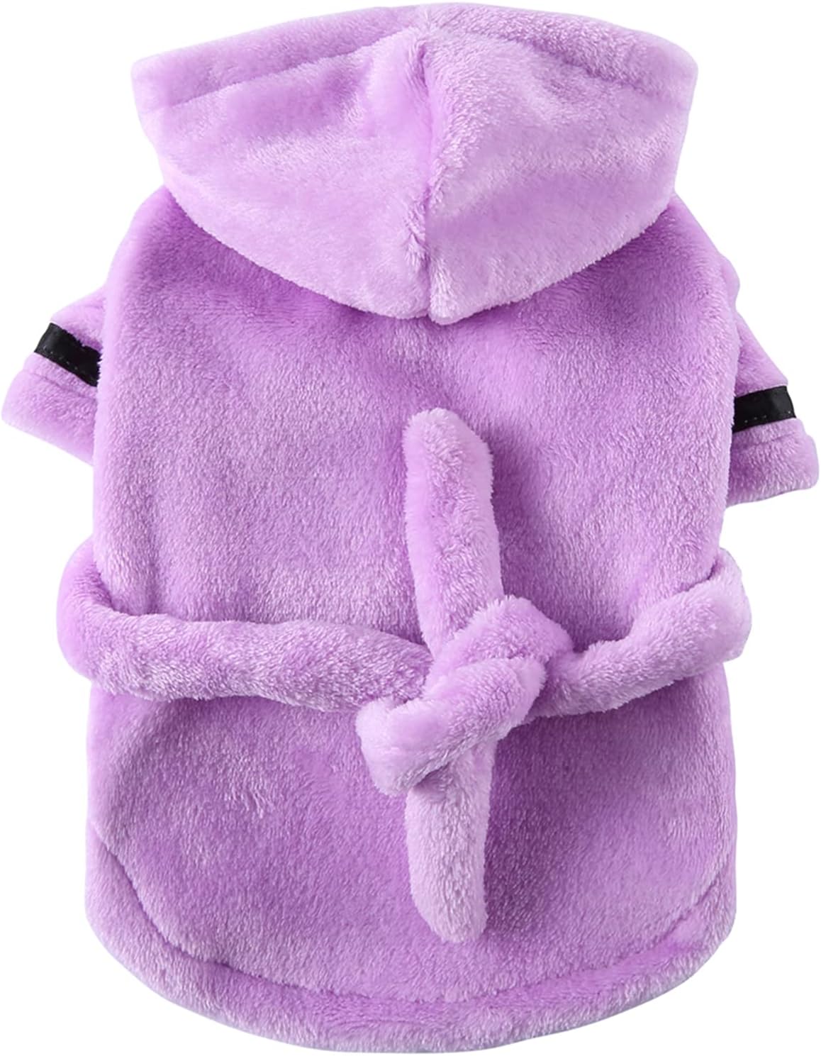 Petyoung Pet Bathrobe Dog Pajama Thickened Hooded Bathrobe Quick Drying and Super Absorbent Dog Bath Towel Soft Pet Nightwear for Puppy Small Dogs Cats - Image 9