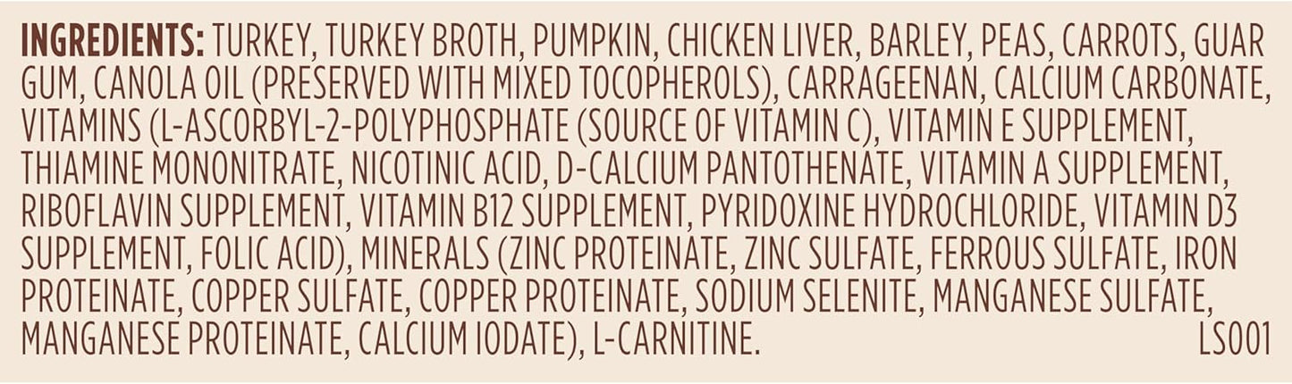 Nutrish Rachael Ray Weight Management Wet Dog Food Premium Pat Real Turkey & Pumpkin Recipe,13 oz. Can,(Pack of 24) - Image 10