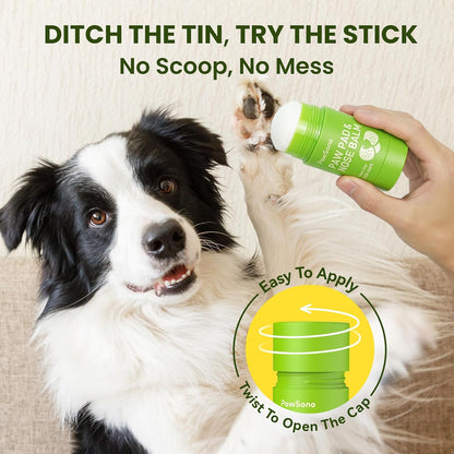 PawSono organic dog moisturizer protecting against elements