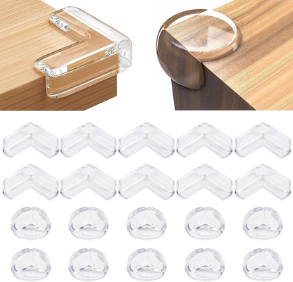 Yiifell 20 pack baby corner protector front view