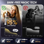 Kollgux smart bark collar showing reflective material