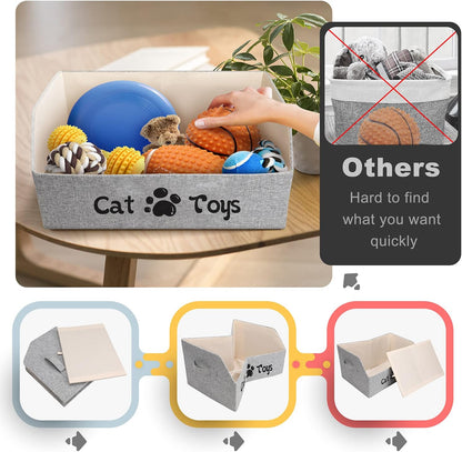 Two times thicker pet storage organizer folded completely flat for travel convenience