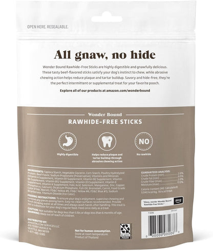 Wonder Bound rawhide-free dental chews for dogs close up