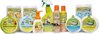 Citrus Magic long lasting pet odor eliminator baking soda formula label details.