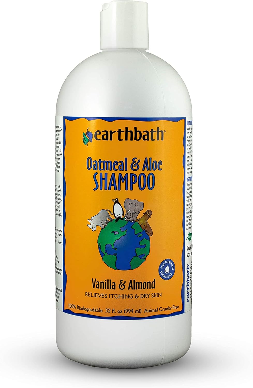 earthbath, Oatmeal & Aloe Dog Shampoo - Oatmeal Shampoo for Dogs, Itchy, Dry Skin Relief, Dog Wash, Made in USA, Cruelty Free Pet Shampoos - Vanilla & Almond, 16 Oz (1 Pack) - Image 12