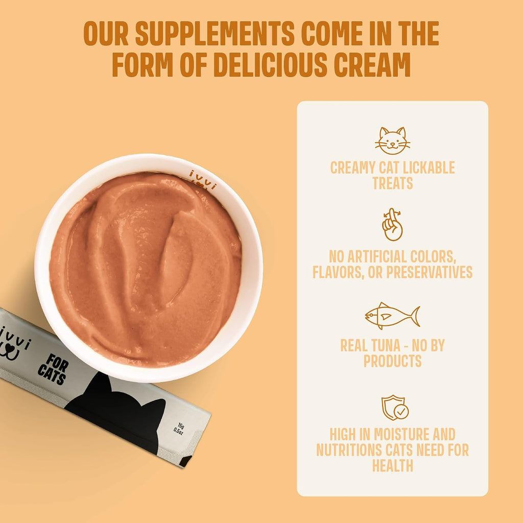 Ivvi functional creamy snack back label showing ingredients