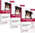 K9 Advantix Flea, Tick & Mosquito Prevention for Dogs 21-55 lbs. | Flea Drops for Large Dogs | Apply Monthly | 2 Treatments - Image 9