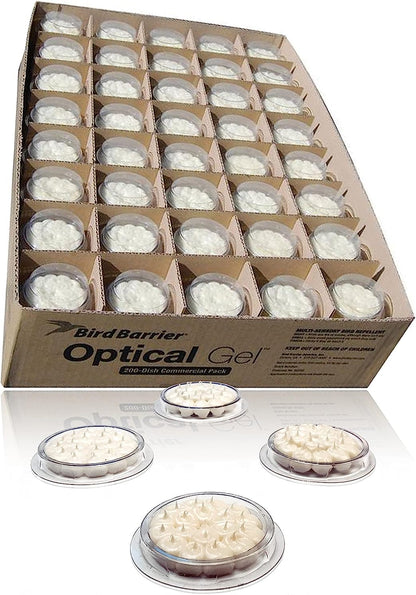 Bird Barrier Optical Gel 24 Pack | Natural Multisensory Bird Deterrent | Easy Installation | Discreet Appearance | Long-Lasting Solution | Repels Birds on Roofs, Beams Signs, Soffits, Ledges, and More - Image 12