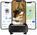 Tractive Smart Dog GPS Tracker black front view
