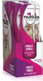 Nulo Freestyle Grain-Free Perfect Purees Premium Wet Cat Treats, Squeezable Meal Topper for Felines, High Moisture Content to Support Hydration, 0.5 Ounces in each Lickable Wet Cat Treat Pouch - Image 13