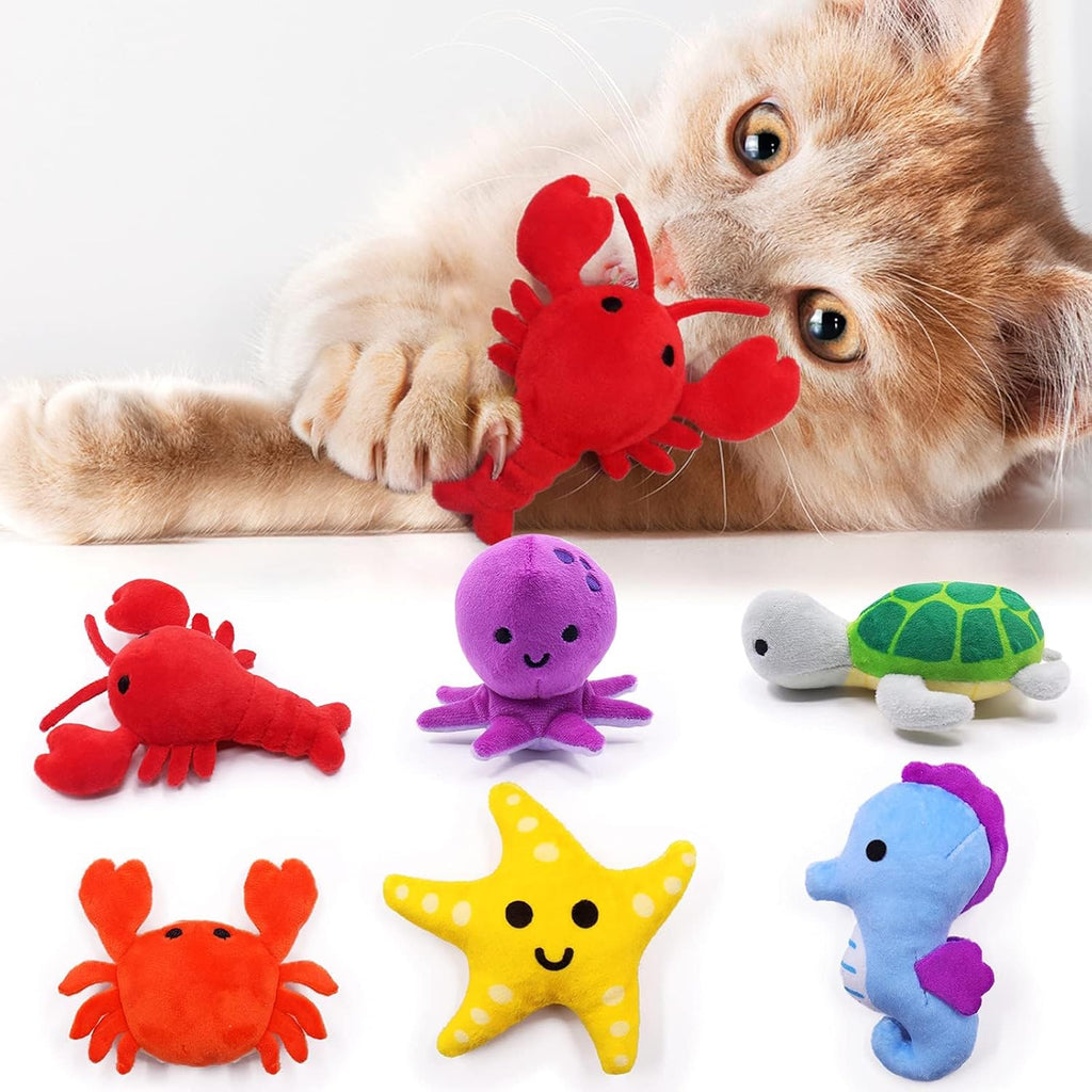 CiyvoLyeen Bread Catnip Toys, Cat Toy for Indoor Interactive Toys, Kitten Chew Bite Kick Toy Baguette Croissant Pretzel Toast Bun Cinnamon Roll Plush Catmint Pet Birthday Presents 6 Pack - Image 12