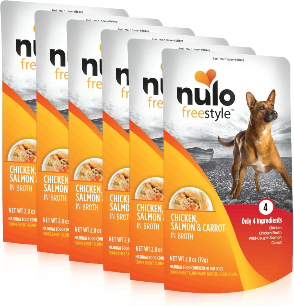 Nulo Freestyle Chicken & Green Beans in Broth Real Meat Dog Food Topper, 2.8 Ounce (Pack of 6) - Image 13