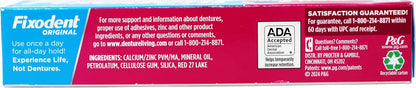 Fixodent Complete Original Denture Adhesive Cream 2.4 Oz - Image 3