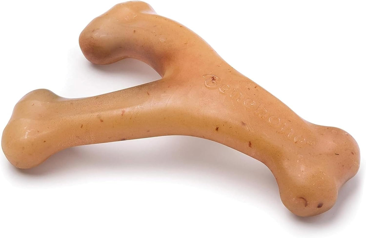 Benebone 3-Pack Wishbone Durable Dog Chew Toy for Aggressive Chewers, Variety Pack-Bacon, Chicken, Peanut Made in USA, Medium - Image 12