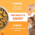 PAWUP Freeze Dried Pumpkin Treats for Dogs & Cats - Single Ingredient High Fiber Dog Food Topper for Digestion & Gut Health, Natural Pet Snacks for Sensitive Stomachs, 1.58 oz - Image 6