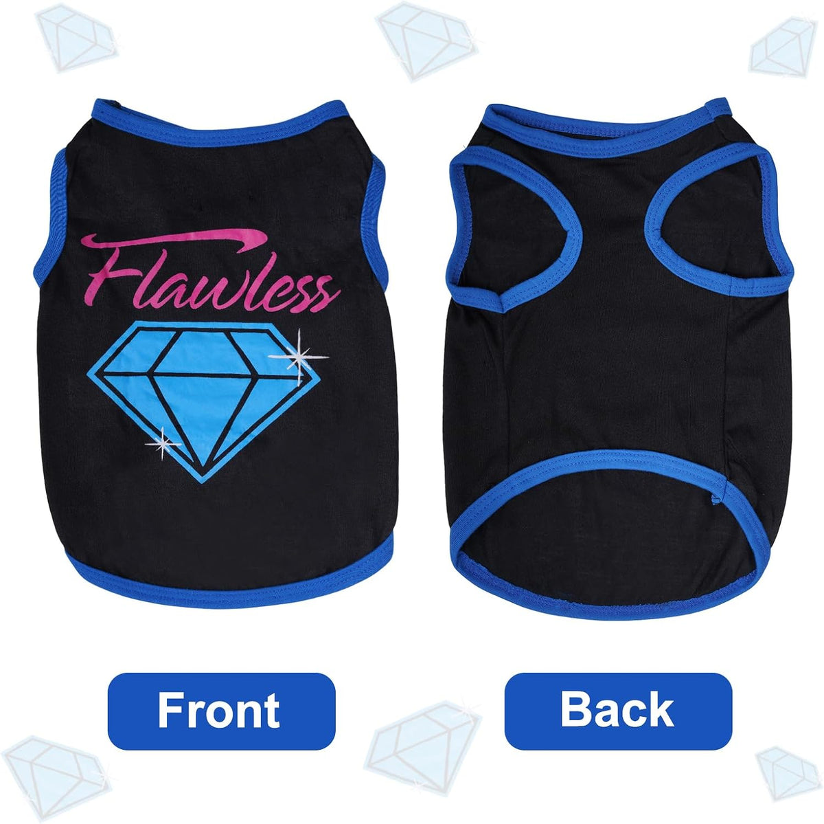 Machine washable pet apparel variety pack for small breeds