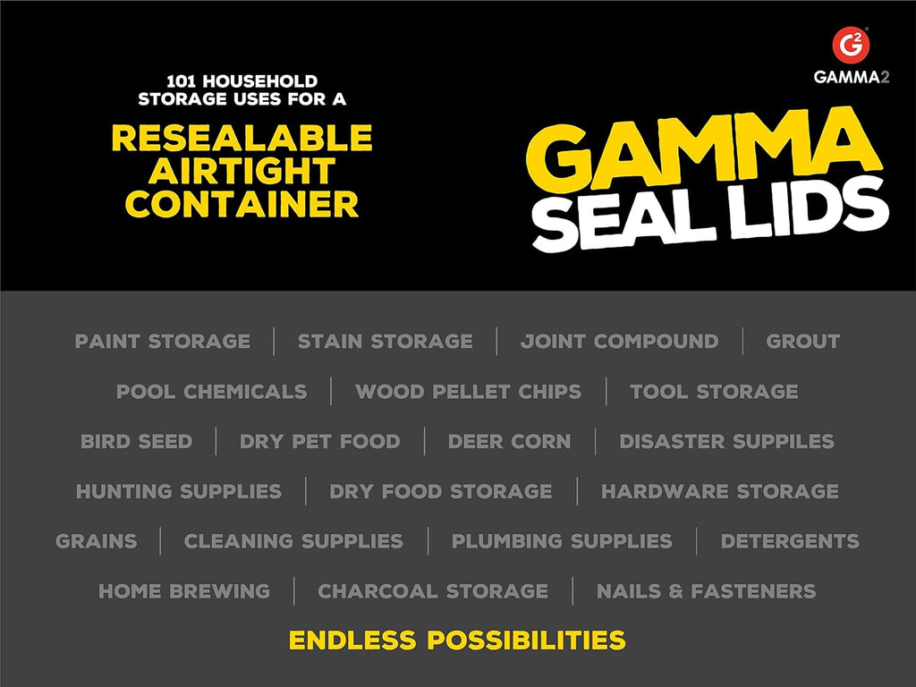 Gamma2 BPA-free plastic lid for food storage