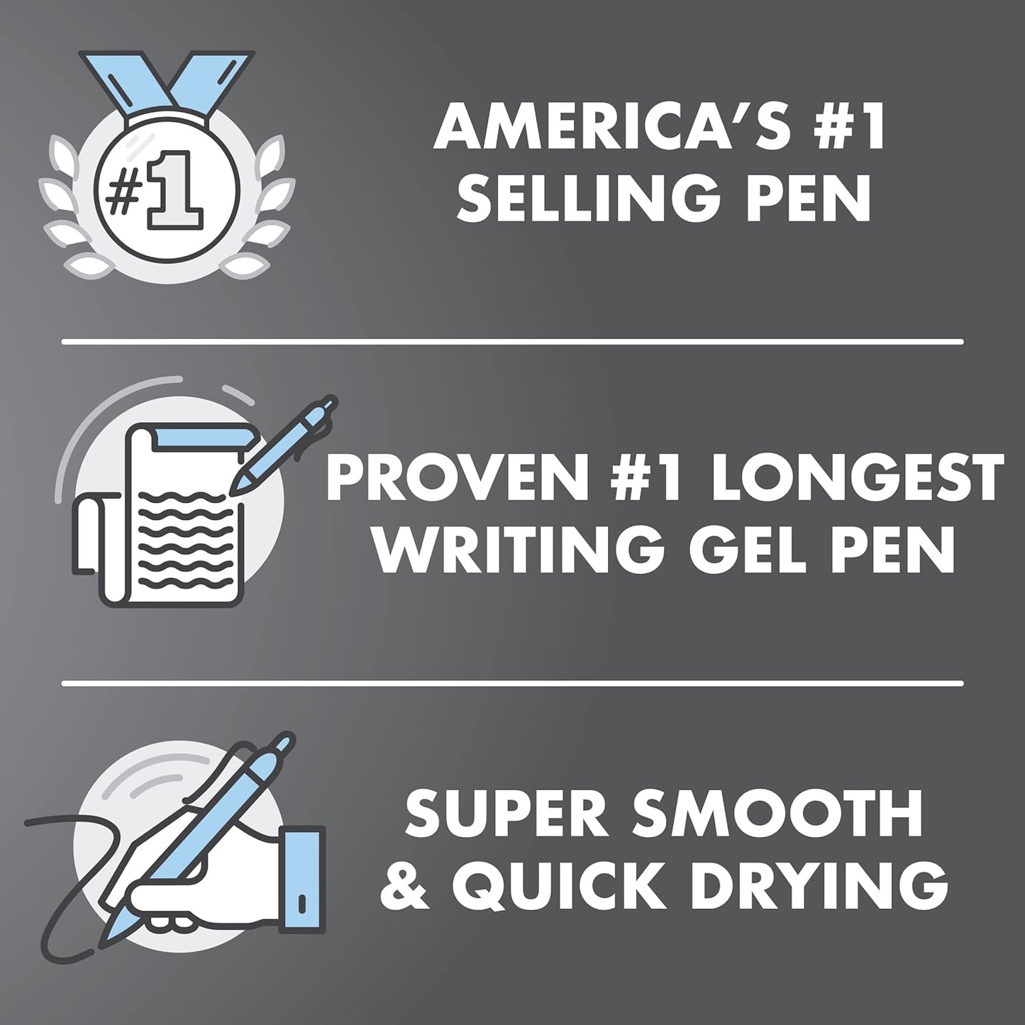Pilot G2 Premium Refillable and Retractable Rolling Ball Gel Pens, Ultra Fine Point, Gel Ink Pens, 0.38mm, Black Ink, 12-Pack - Image 4