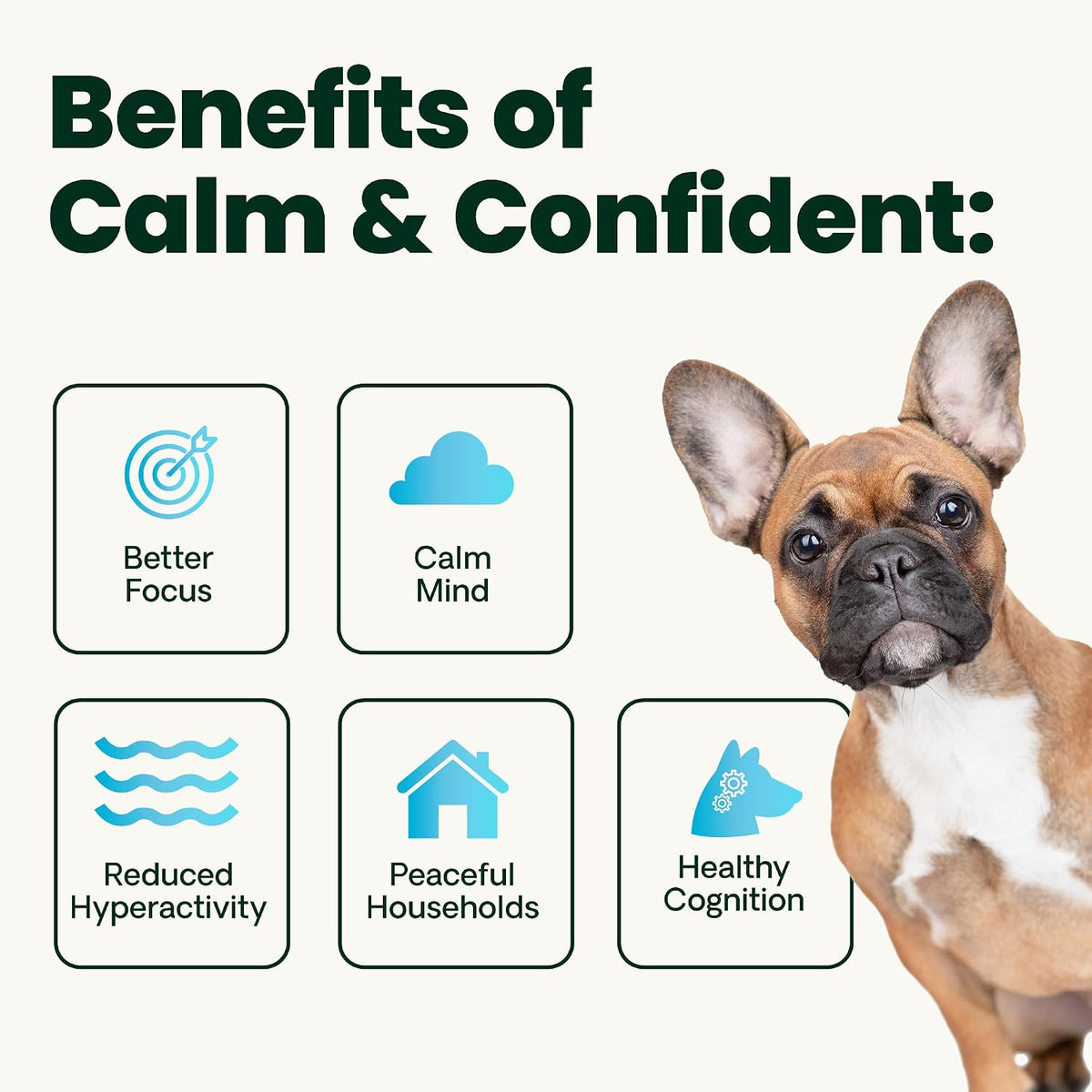 VetriScience imported dog stress relief chews weight dosage chart guide