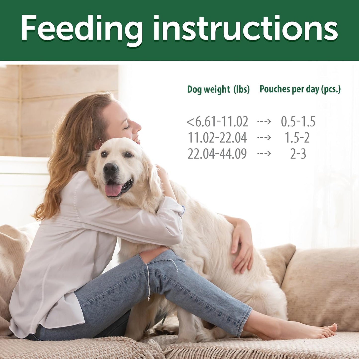 Wet dog food soft topper for light fur small breed dogs lifestyle shot