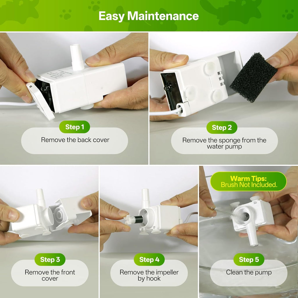 Oaqfvunt replacement pump packaging and contents