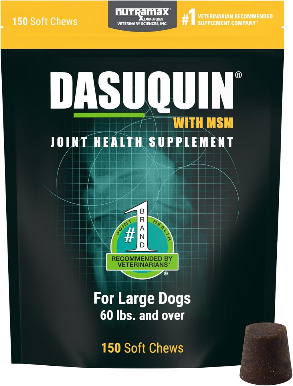 Nutramax Dasuquin for Large Dogs, Joint Health Supplement, Contains Glucosamine for Dogs, Plus Chondroitin, ASU, MSM and More, Supports Healthy Joints, Soft Chews, 84 Count - Image 10