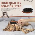 Stainless steel comb for detangling cat fur