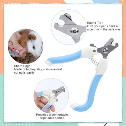 DAMPET blue rubber tip shampoo bath glove brush with adjustable ring handle.